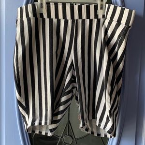 torrid stripped biker short
